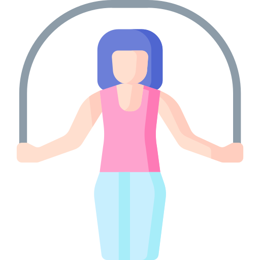 woman jumping-rope