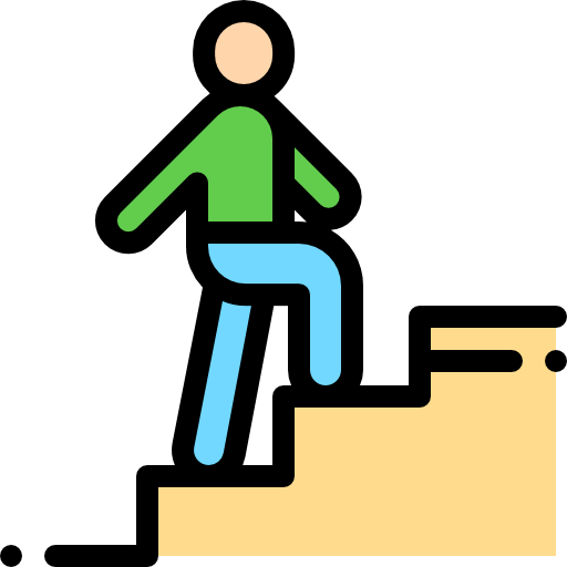 going stairs up