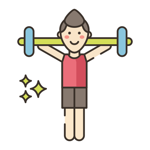 woman doing squat fitness